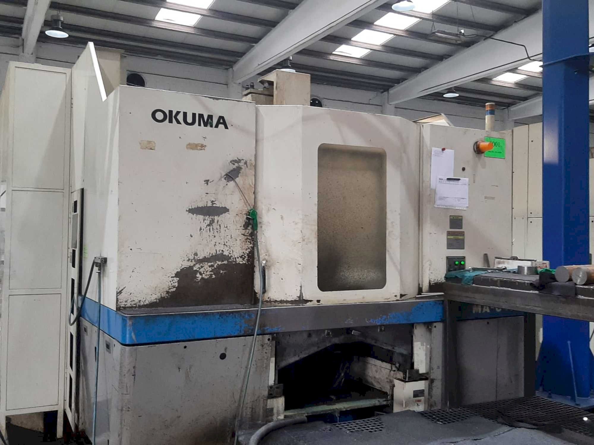 Koneen Okuma MA-60HB etunäkymä