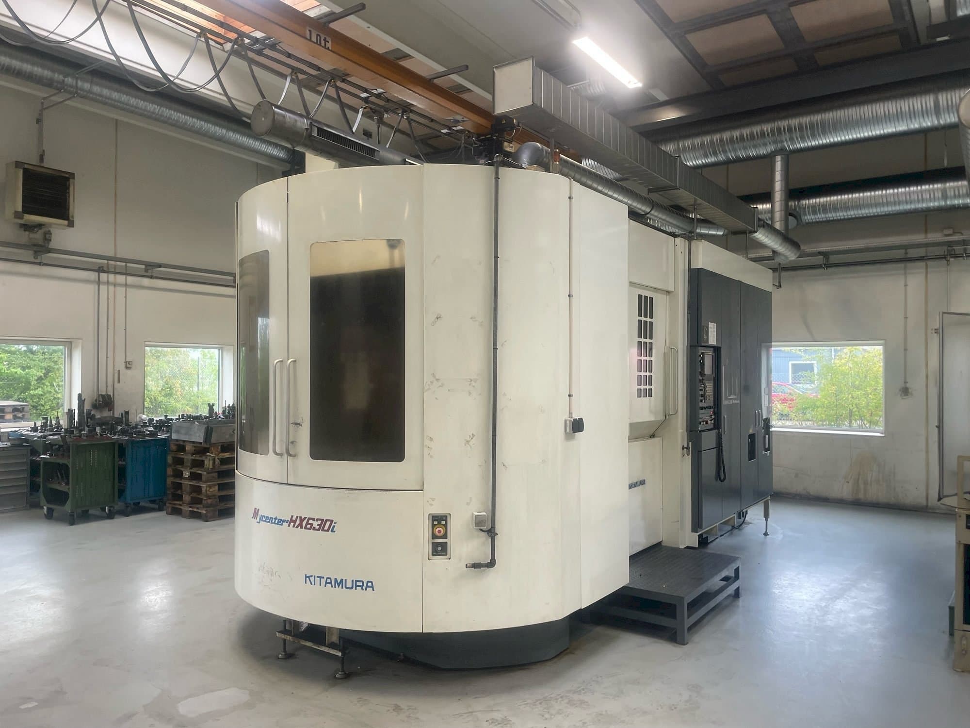 Koneen Kitamura HX630i etunäkymä