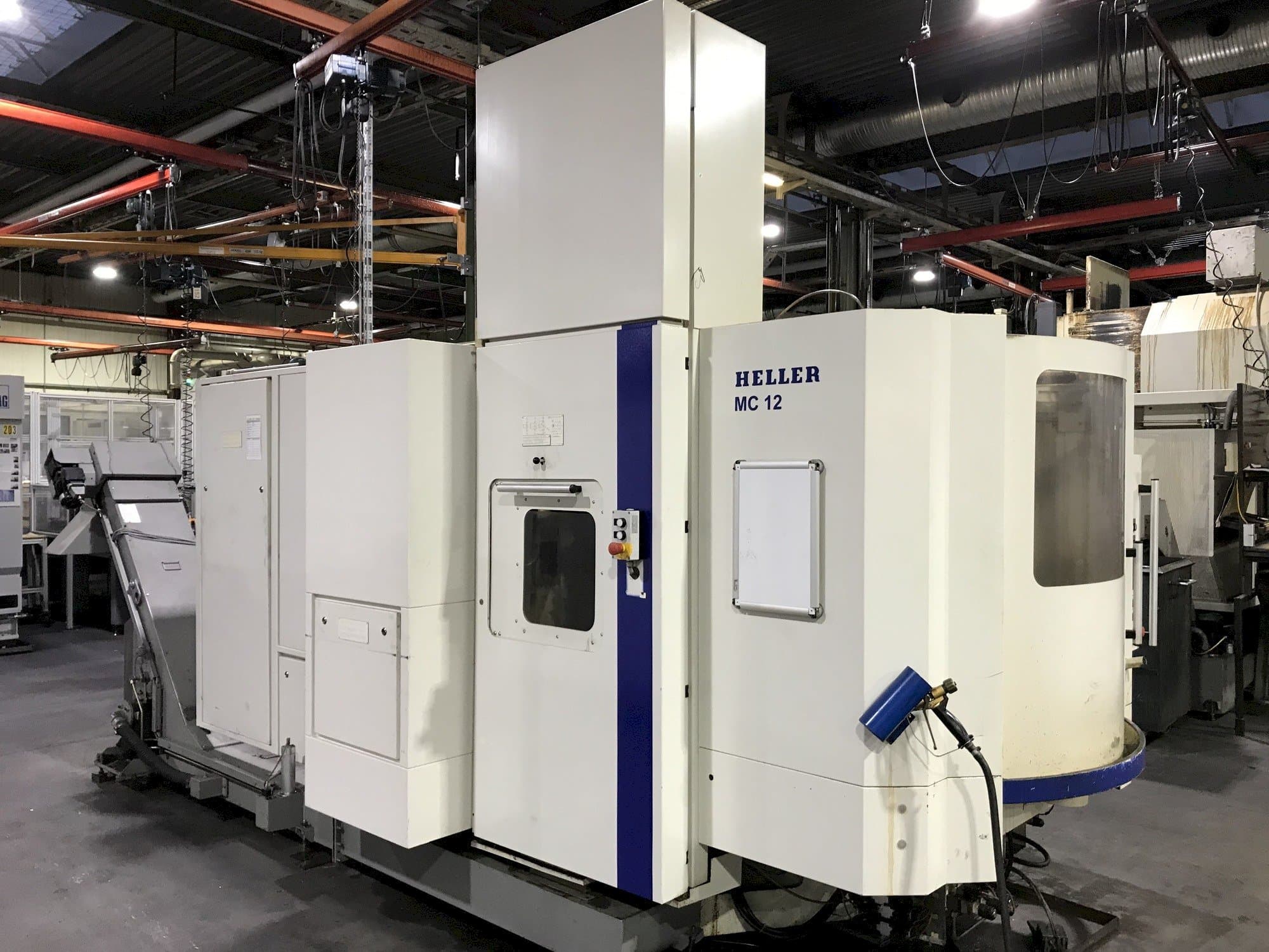 Koneen  HELLER MC 12 etunäkymä