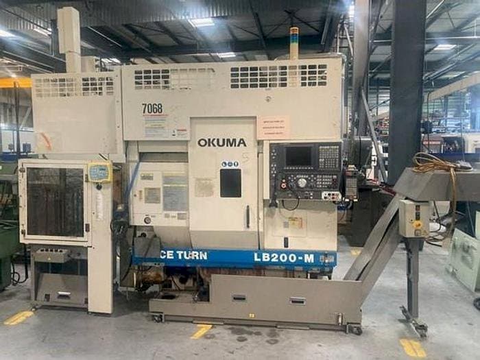 Koneen Okuma LB 200M etunäkymä
