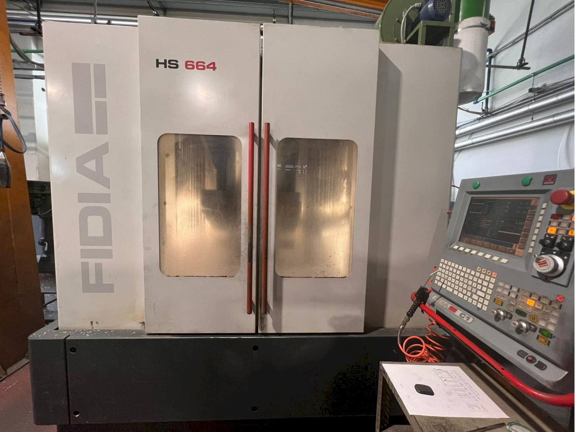 Koneen Fidia HS 664 etunäkymä