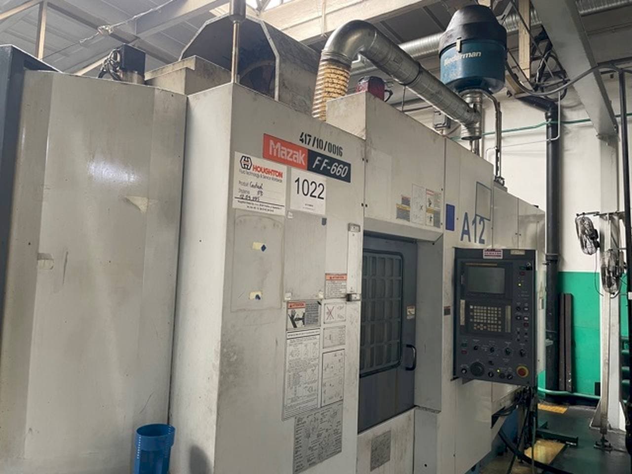 Koneen Mazak FF-660 etunäkymä