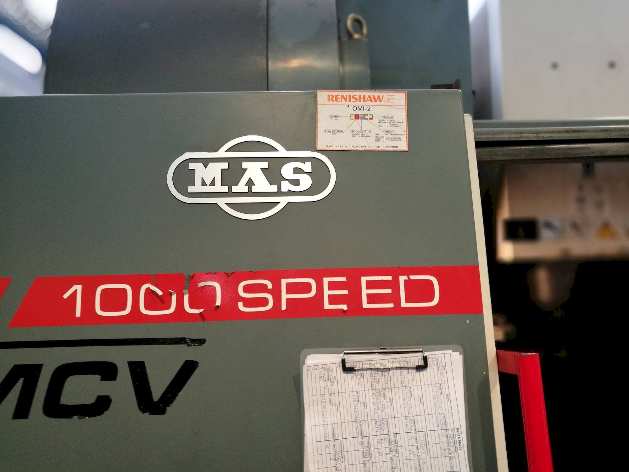 Koneen KOVOSVIT MAS MCV 1000 SPEED etunäkymä