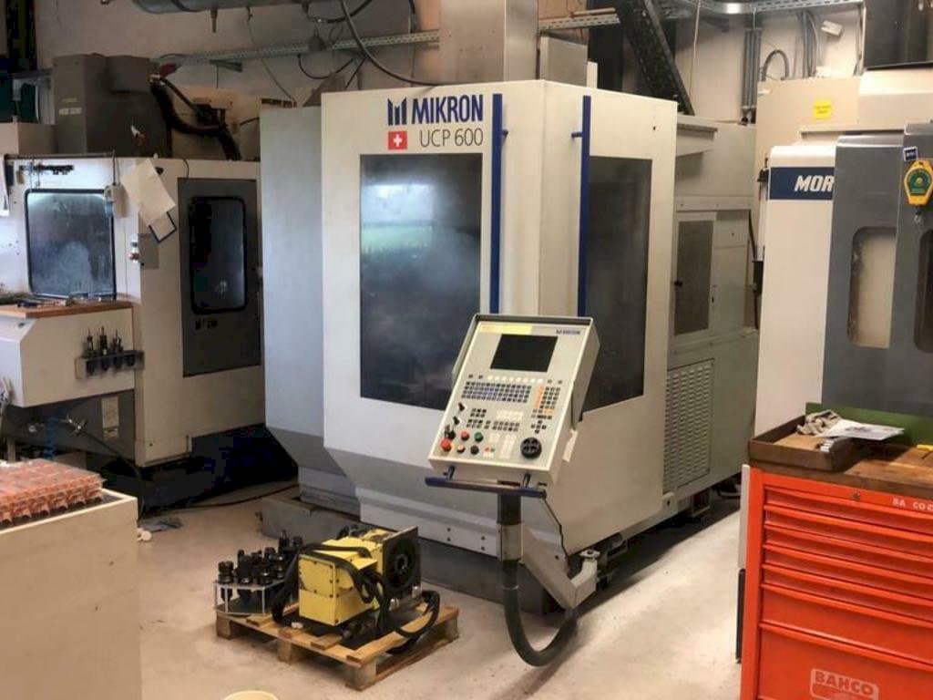 Koneen MIKRON UCP600 etunäkymä