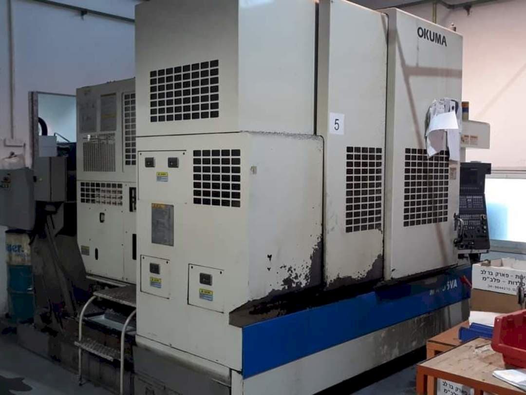 Koneen Okuma MX-55 VA etunäkymä