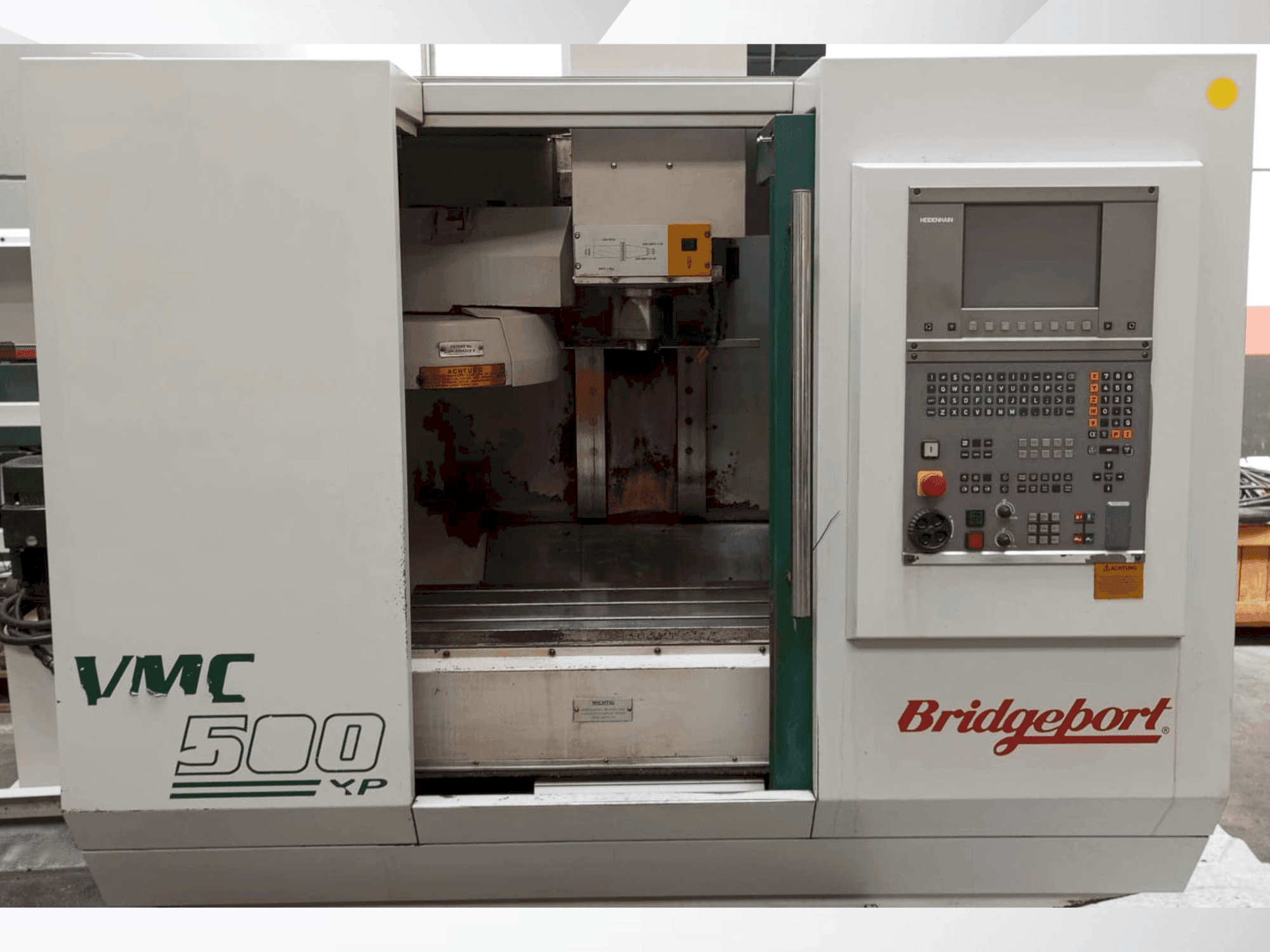 Koneen Bridgeport VMC 500 XP etunäkymä