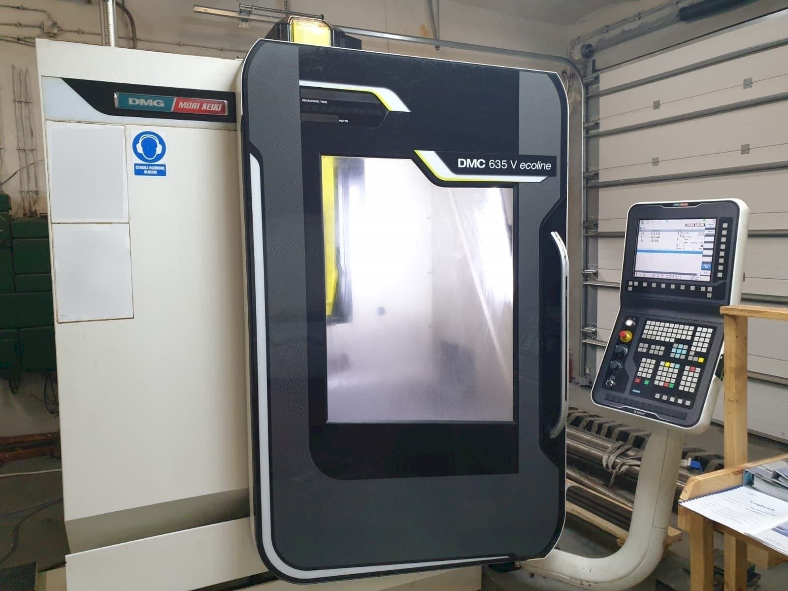 Koneen DMG DMC 635 V ecoline etunäkymä
