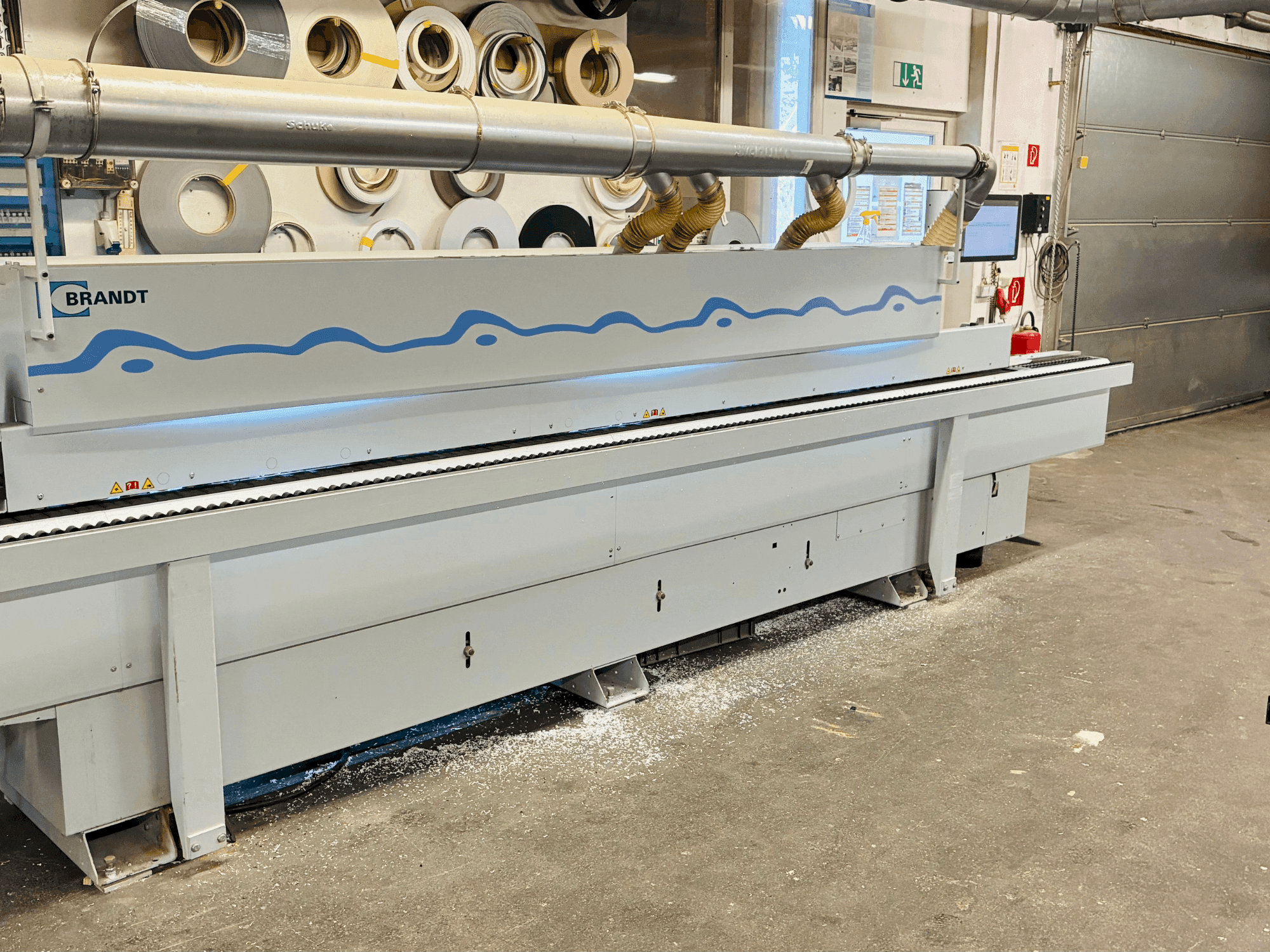 Koneen  BRANDT OPTIMAT KDF 440 C etunäkymä