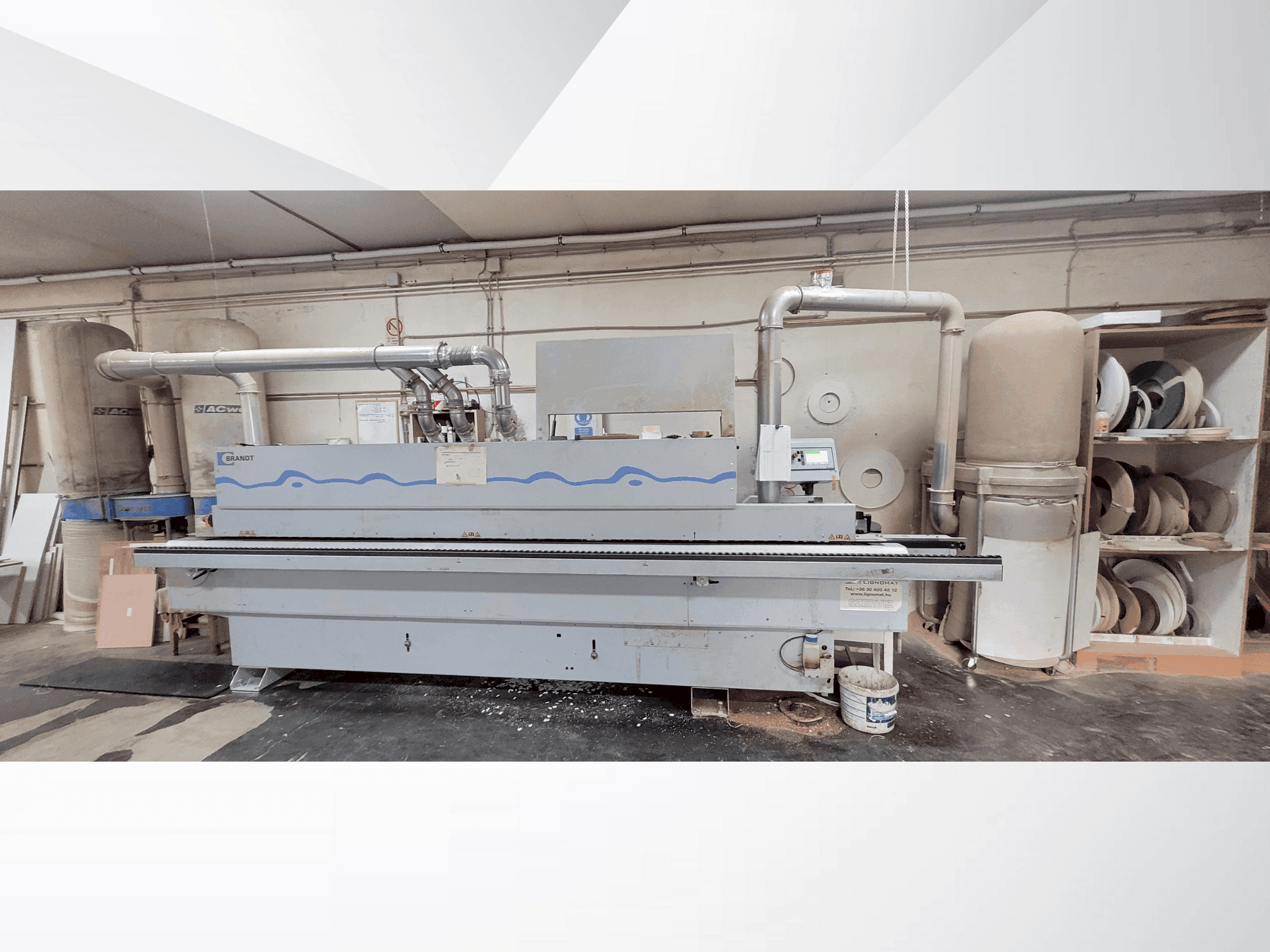 Koneen  BRANDT KDF 230C Ambition 1230 FC etunäkymä