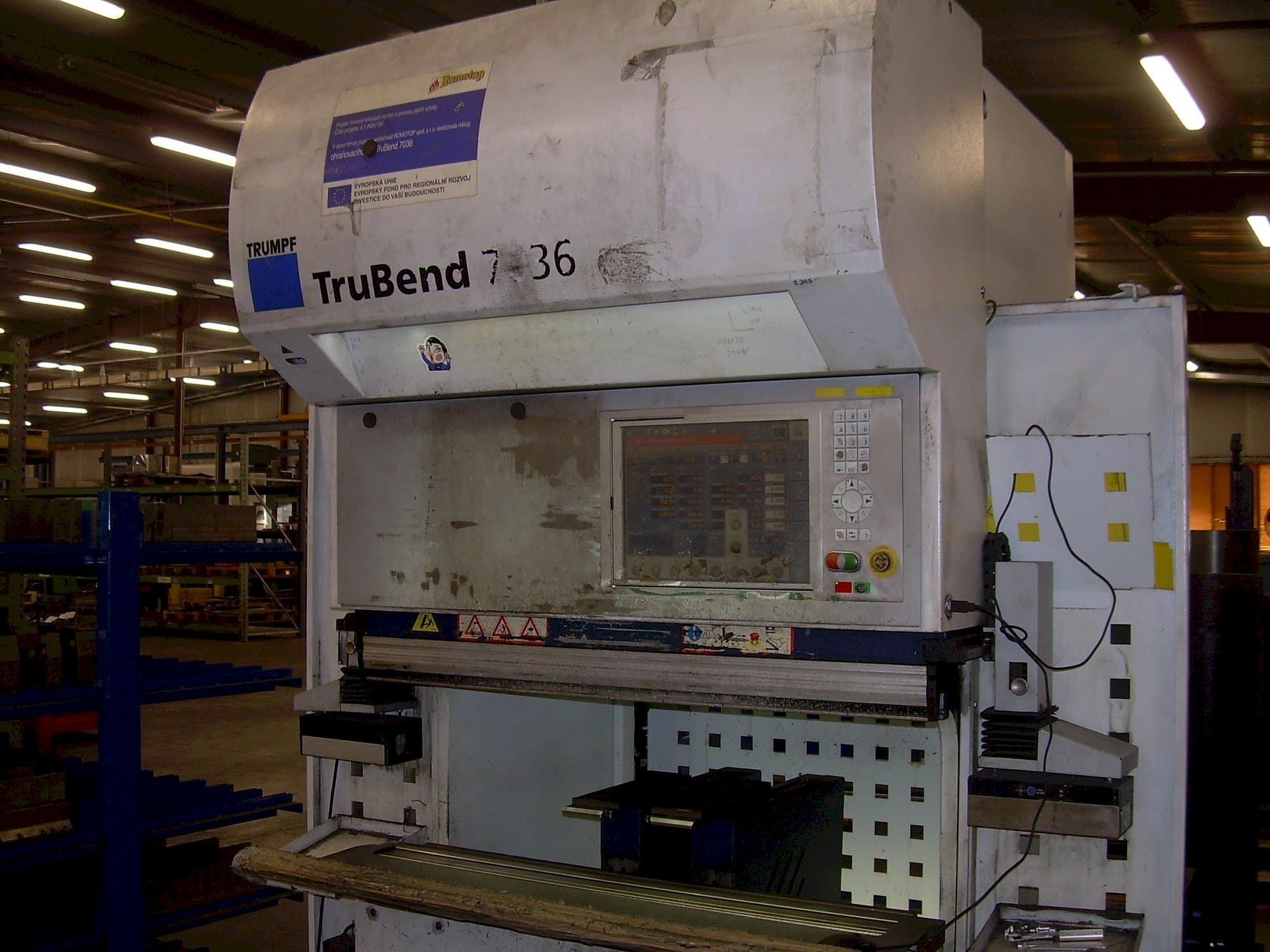 Koneen TRUMPF TruBend 7036 etunäkymä
