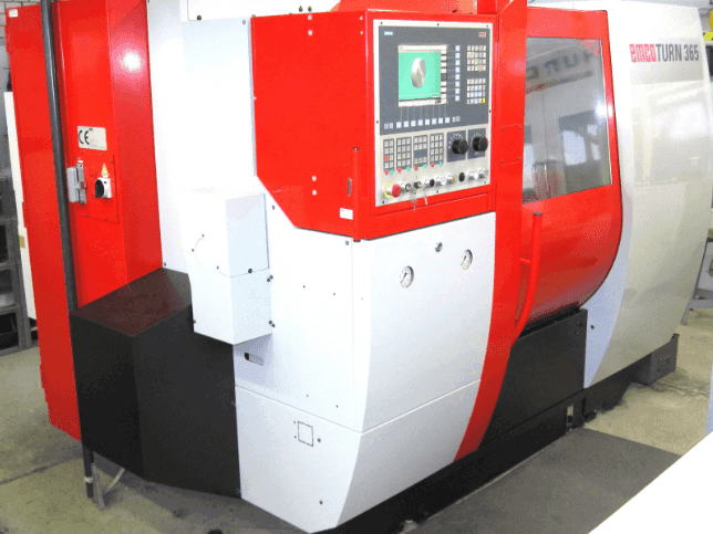 Koneen  EMCO turn 365 tcmy etunäkymä