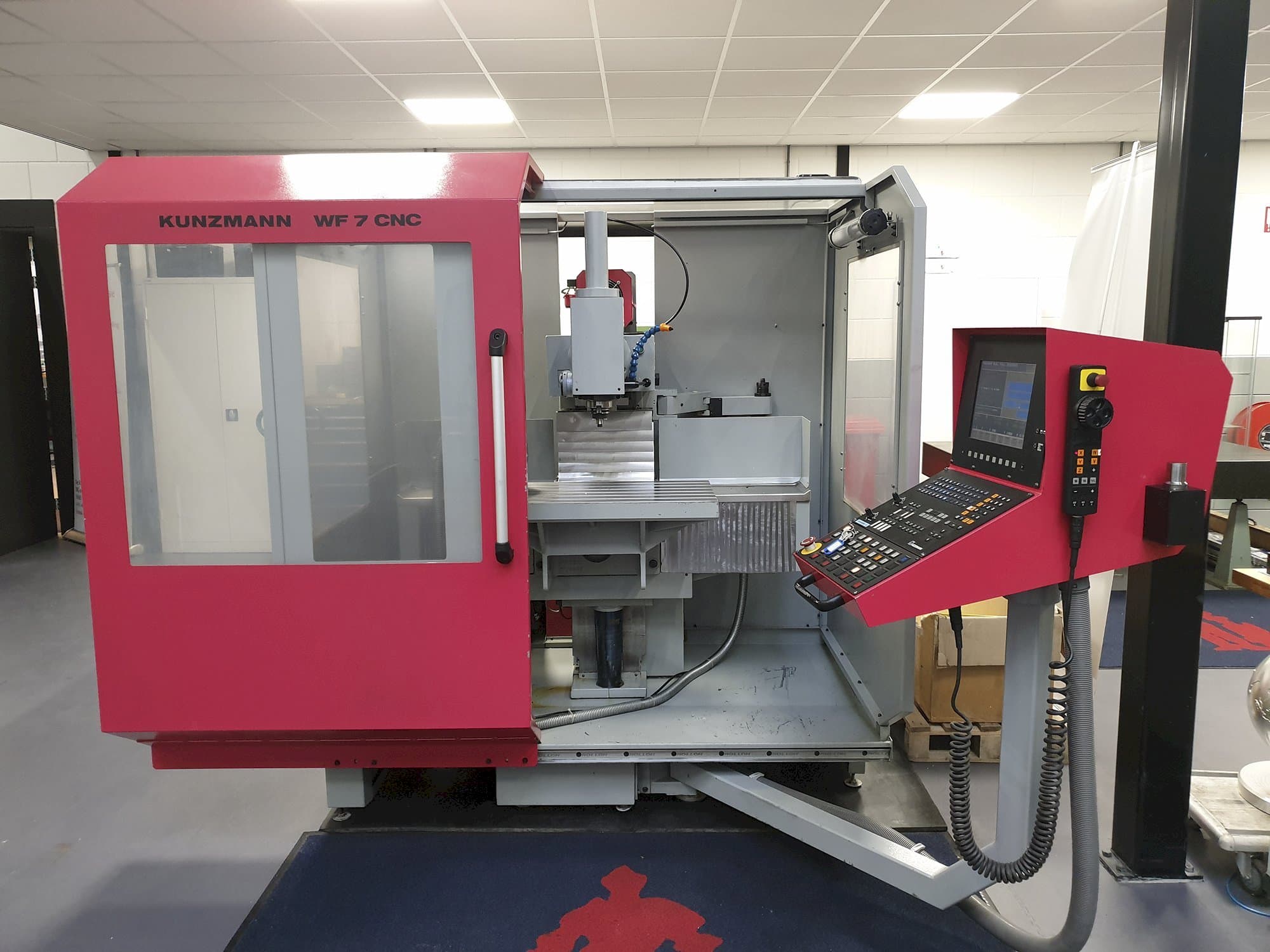 Koneen KUNZMANN etunäkymä WF 7 CNC