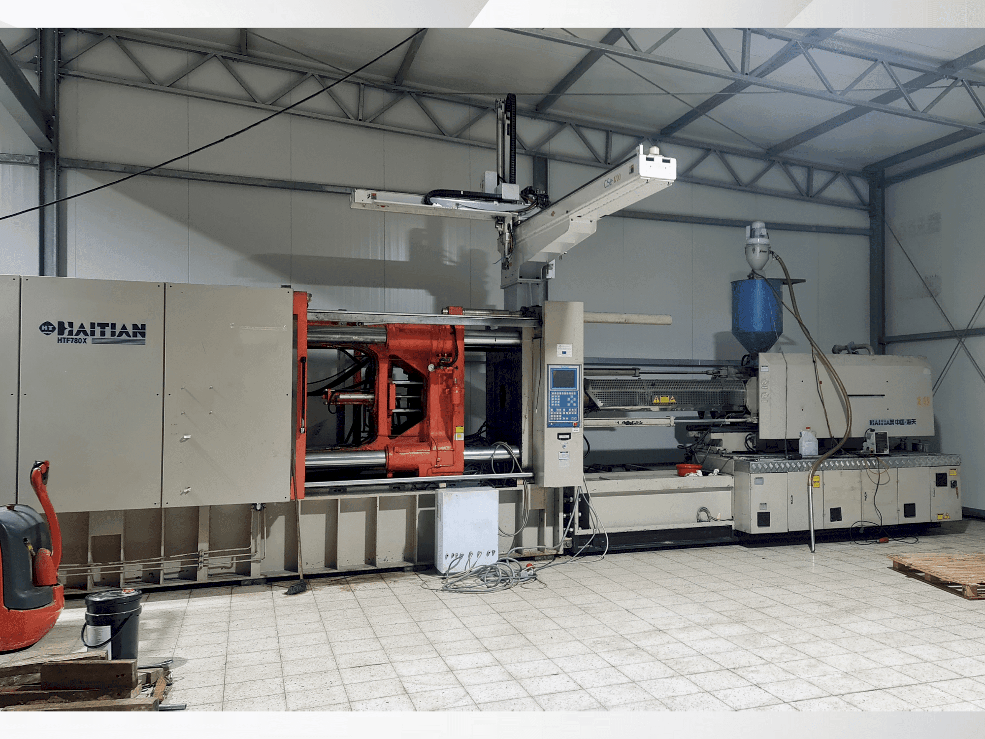 Koneen  HAITIAN HTF 780x etunäkymä