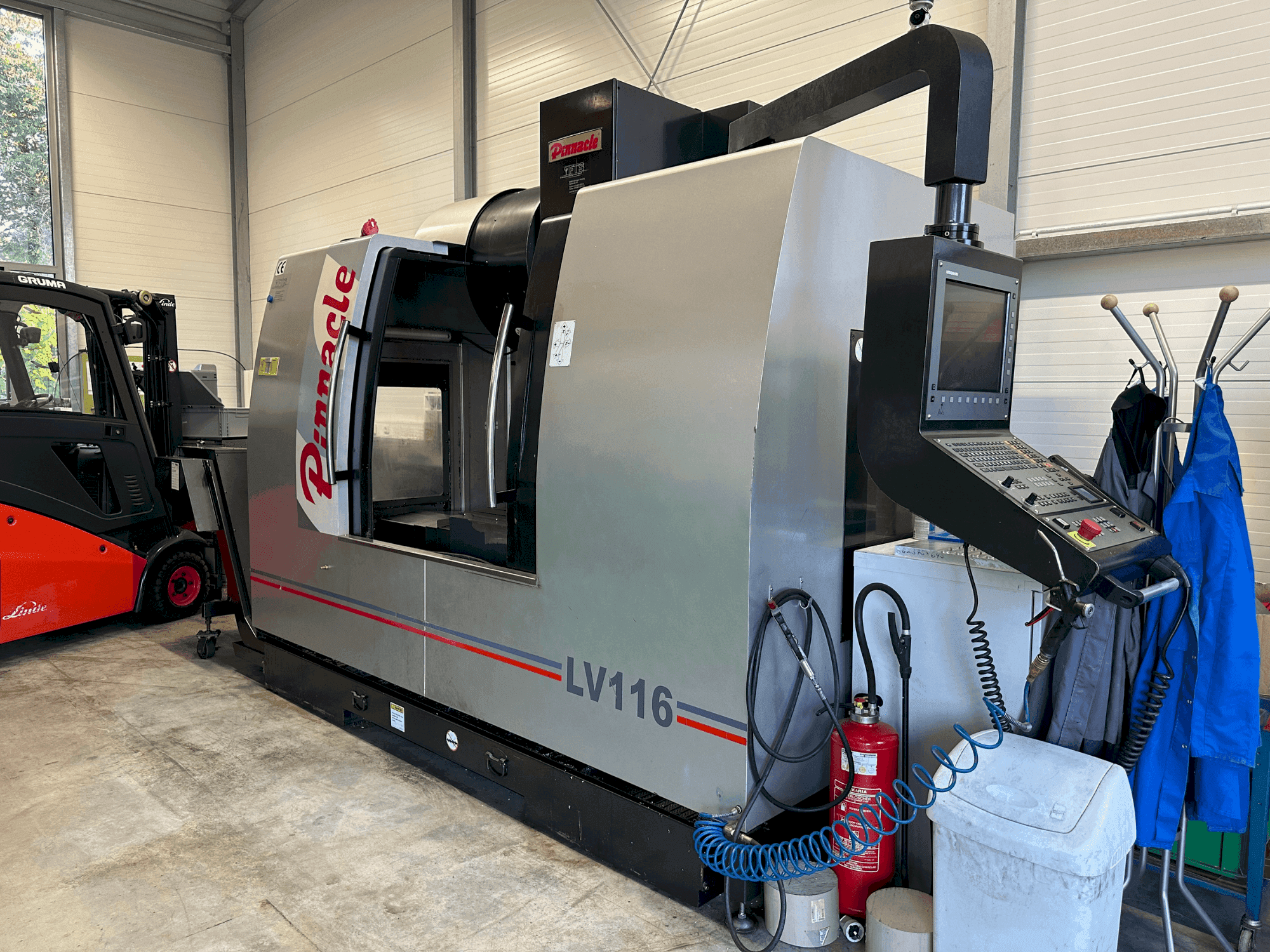 Koneen Pinnacle LV116 etunäkymä