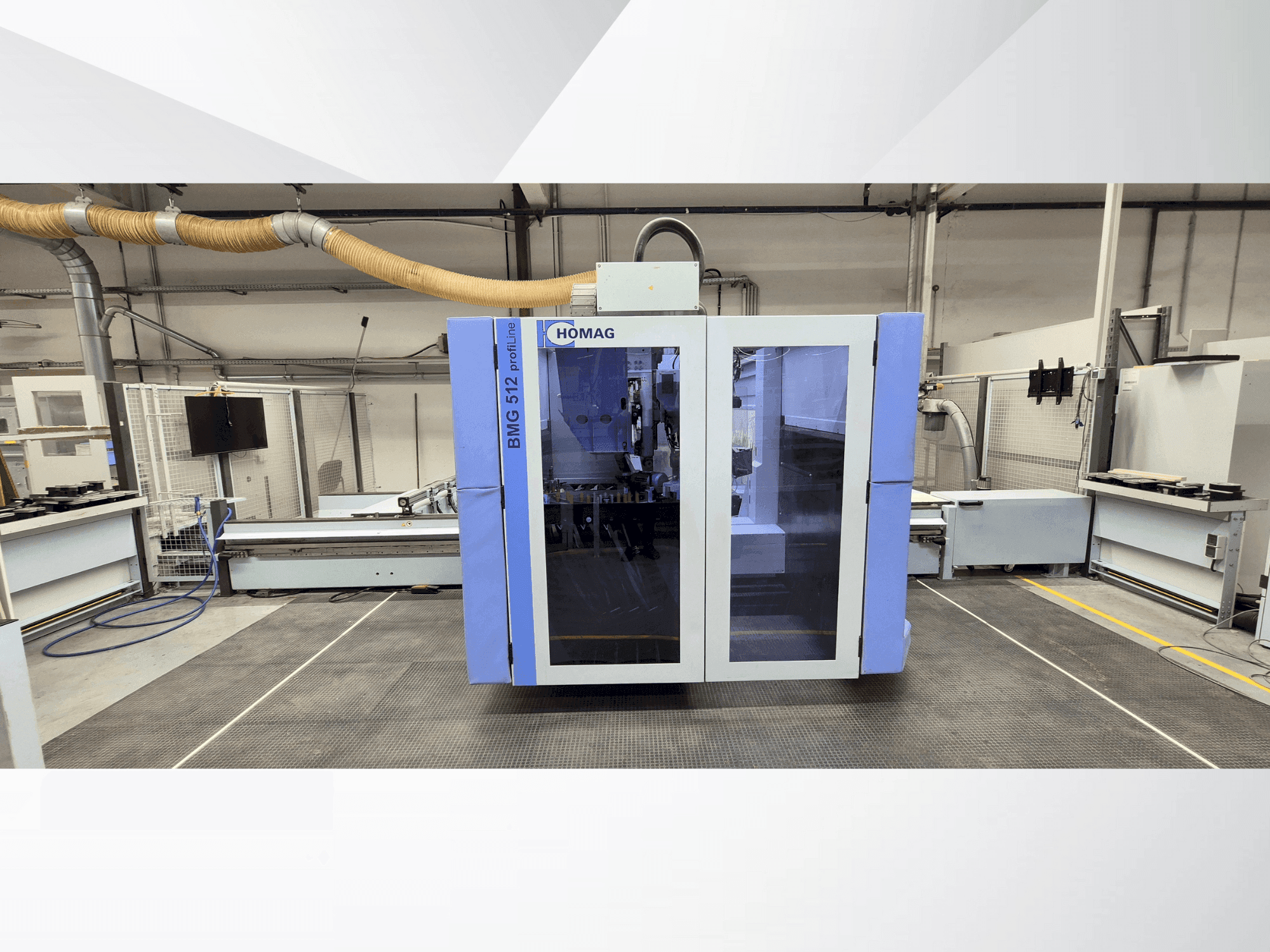 Koneen HOMAG PROFI BMG 512/40/12/V/A etunäkymä