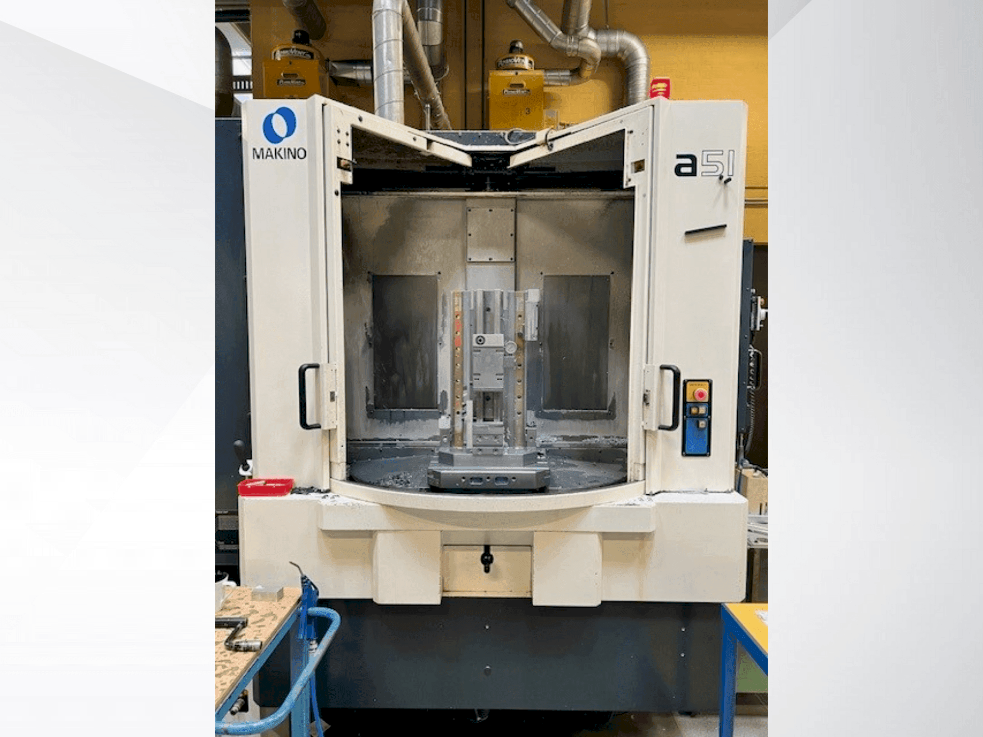 Koneen  Makino a51-A 60 etunäkymä