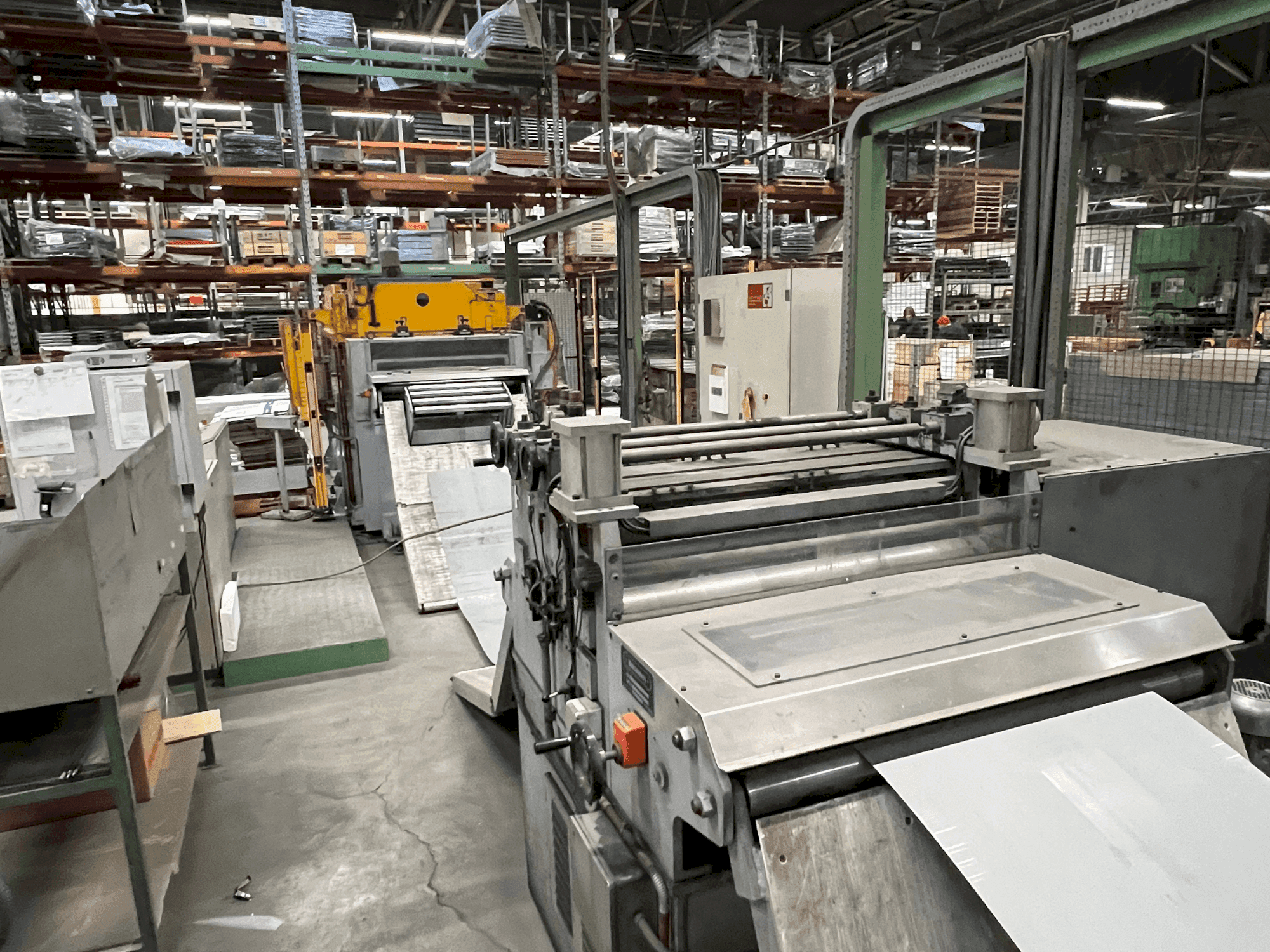 Koneen MECASTEEL Coil Press Feeding Line etunäkymä