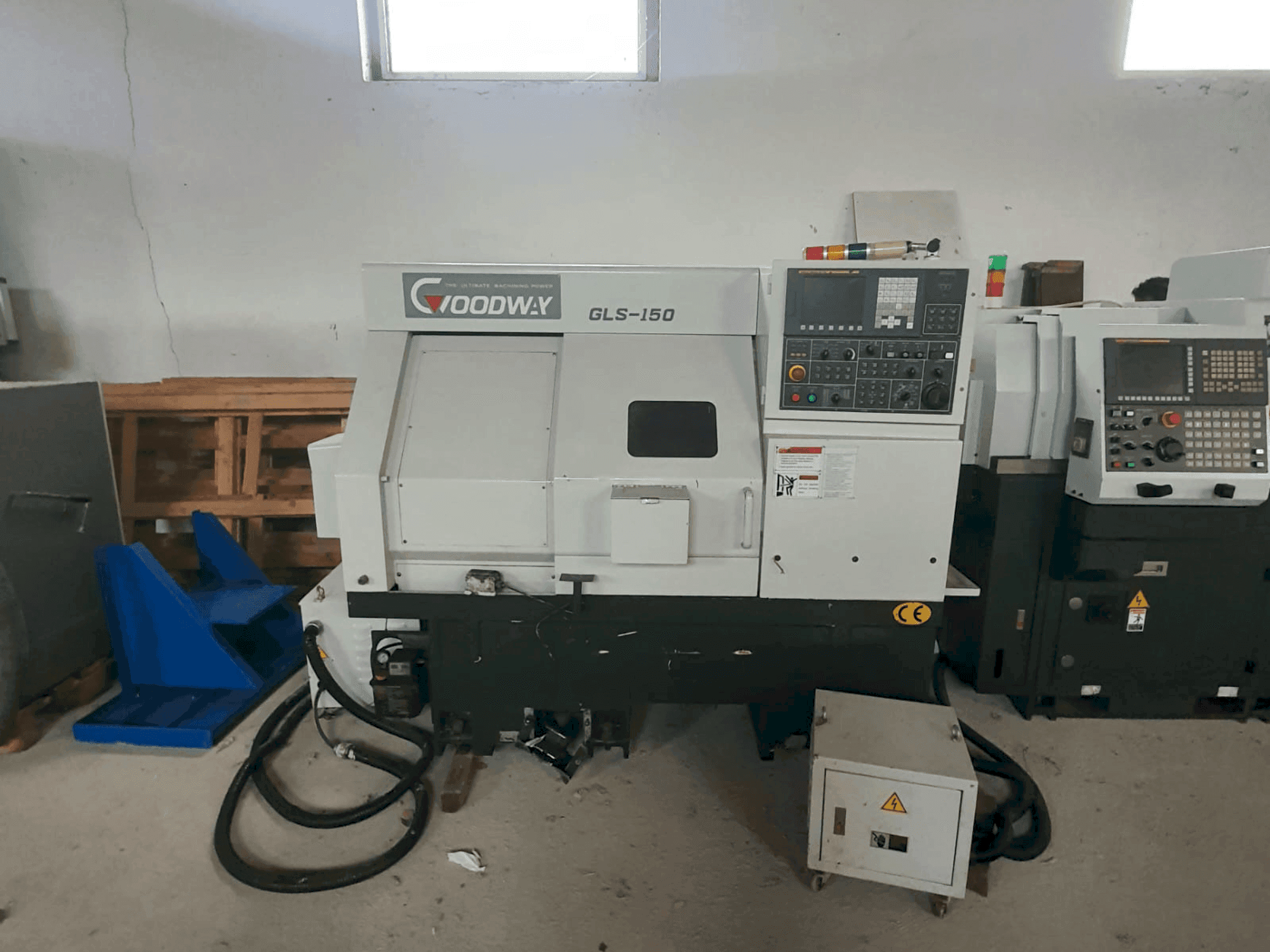 Koneen Goodway GLS-150 M etunäkymä