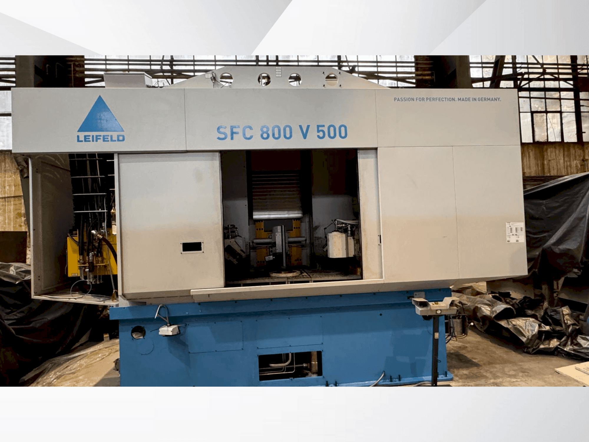 Koneen  LEIFELD SFC 800 V 500 etunäkymä