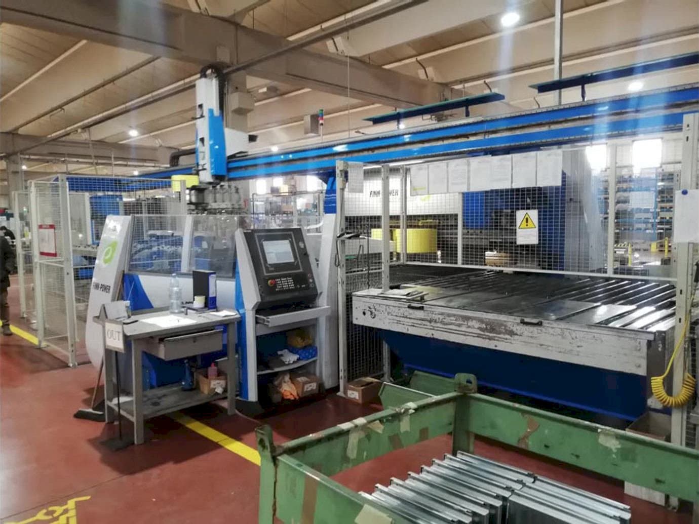 Koneen  Finn-Power EBE5 etunäkymä