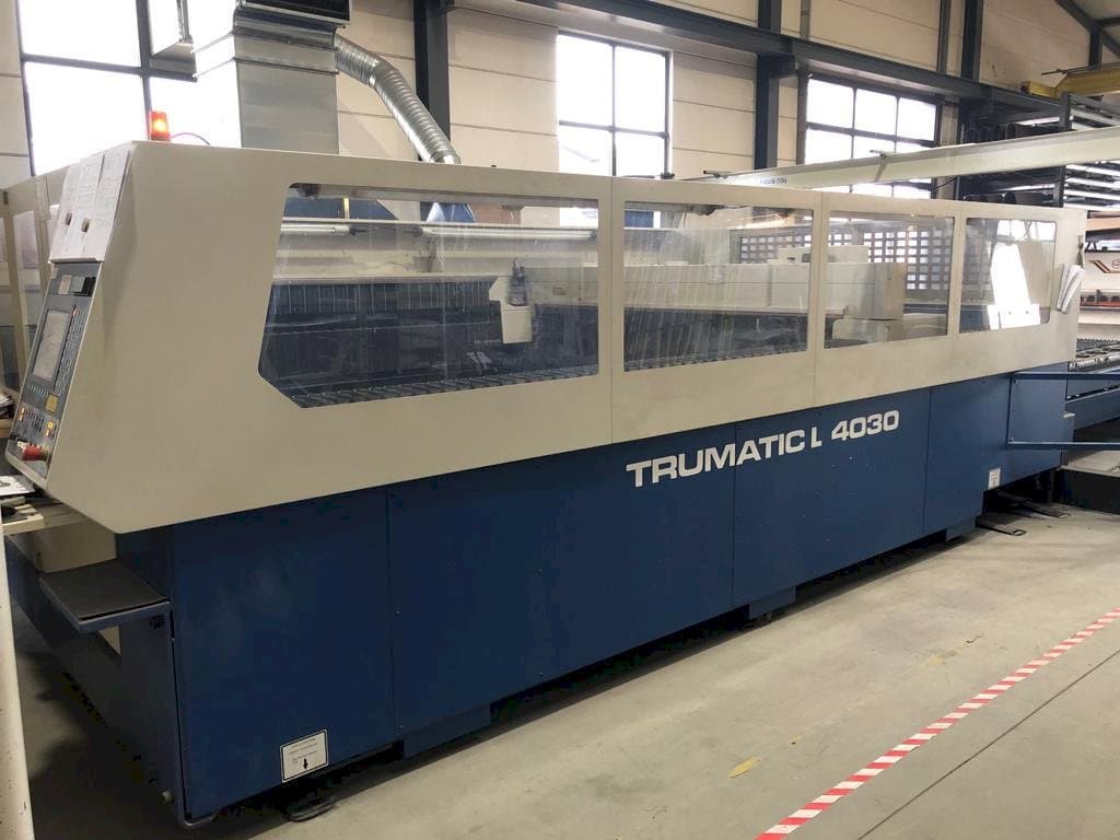 Koneen  Trumpf Trumatic L4030 etunäkymä