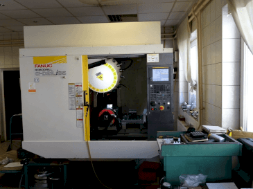Koneen FANUC Alfa D21LiB5 etunäkymä