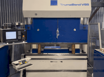 Koneen TRUMPF TrumaBend V85 etunäkymä