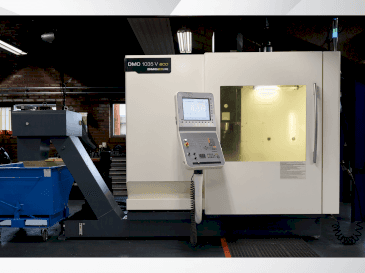 Koneen DMG MORI DMC 1035V etunäkymä