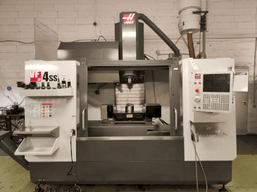 Koneen HAAS VF-4SS etunäkymä