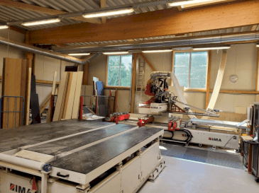 Koneen IMA BIMA CUT 120/300 etunäkymä