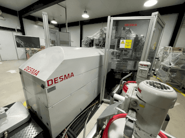 Koneen  Kloeckner Desma PU D522/12-LDI etunäkymä