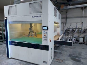 Koneen HOMAG SPRAYTEQ S-100 etunäkymä