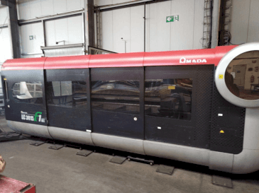 Koneen AMADA LC 3015 F1 NT etunäkymä