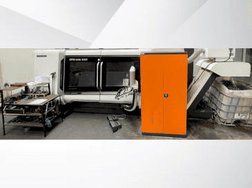 Koneen DMG MORI CTX 2000 etunäkymä