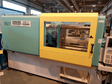 Koneen Arburg Allrounder 630S 2500-675 etunäkymä