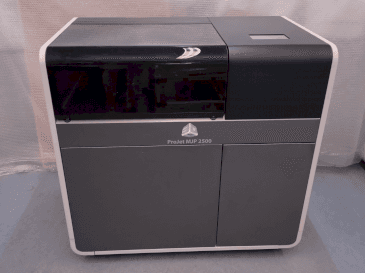 Koneen 3DSYSTEMS ProJet 2500 Plus etunäkymä