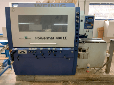 Koneen WEINIG / DIMTER POWERMAT 400LE etunäkymä