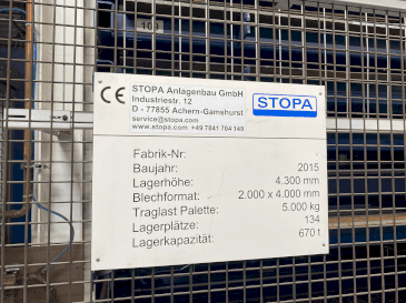 Koneen TRUMPF STOPA LiftMasterCompact etunäkymä