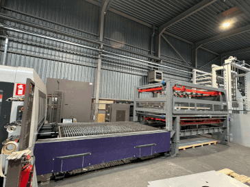 Koneen Bystronic ByTrans 3015 Standard etunäkymä