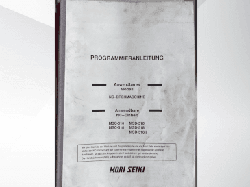 Koneen MORI SEIKI SL-15MC etunäkymä