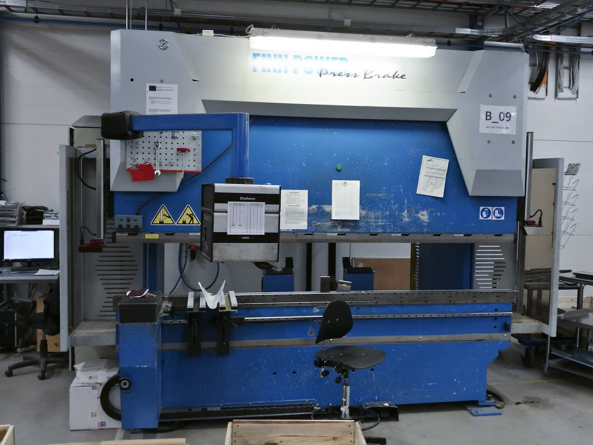 Koneen Finn-Power etunäkymäB 125-3060 GC CL6