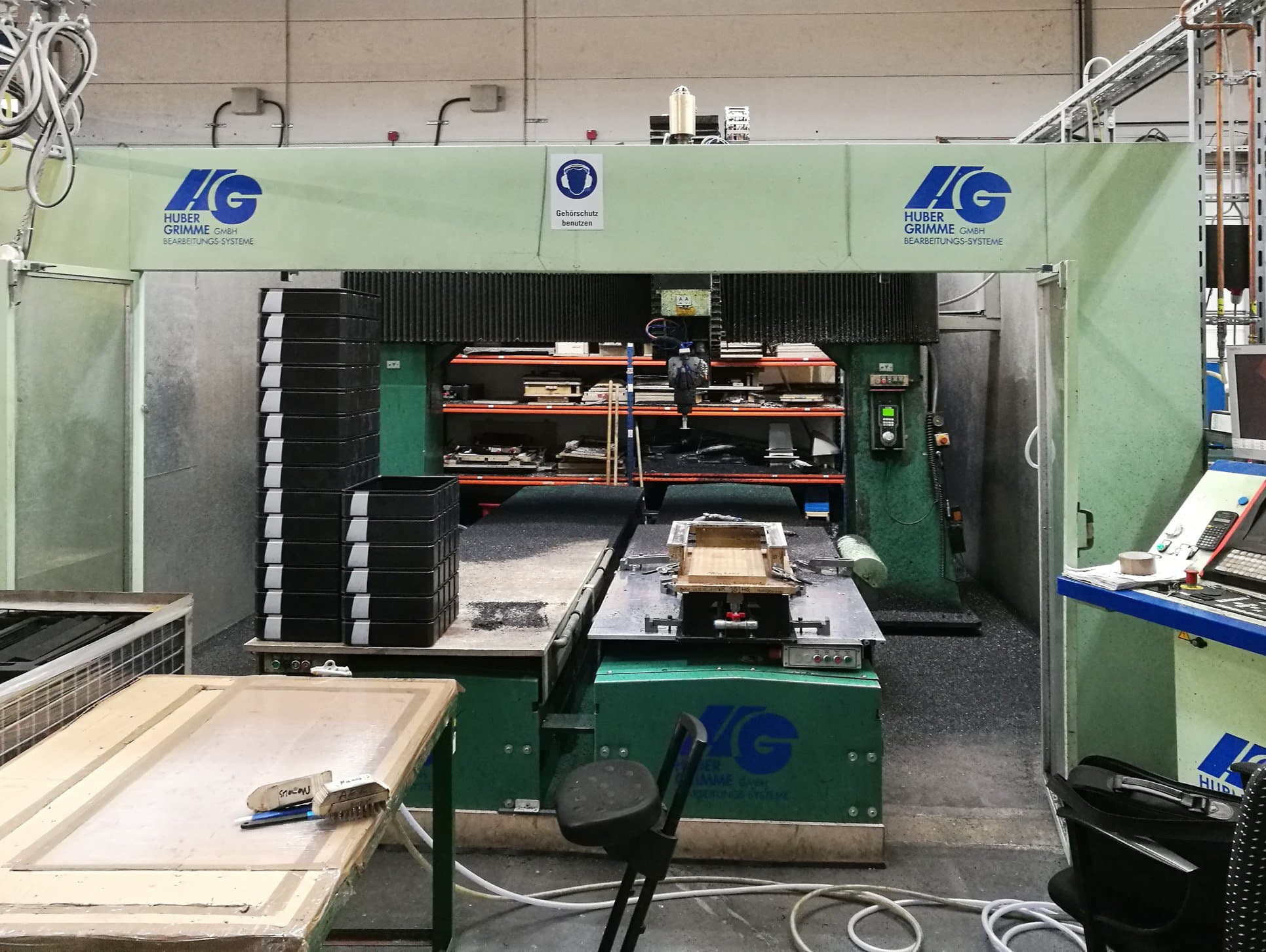 Koneen Huber&Grimme etunäkymäHG3000T