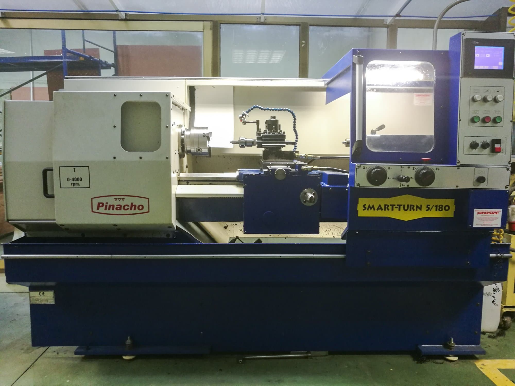 Koneen Pinacho etunäkymäSmart-Turn 5/180
