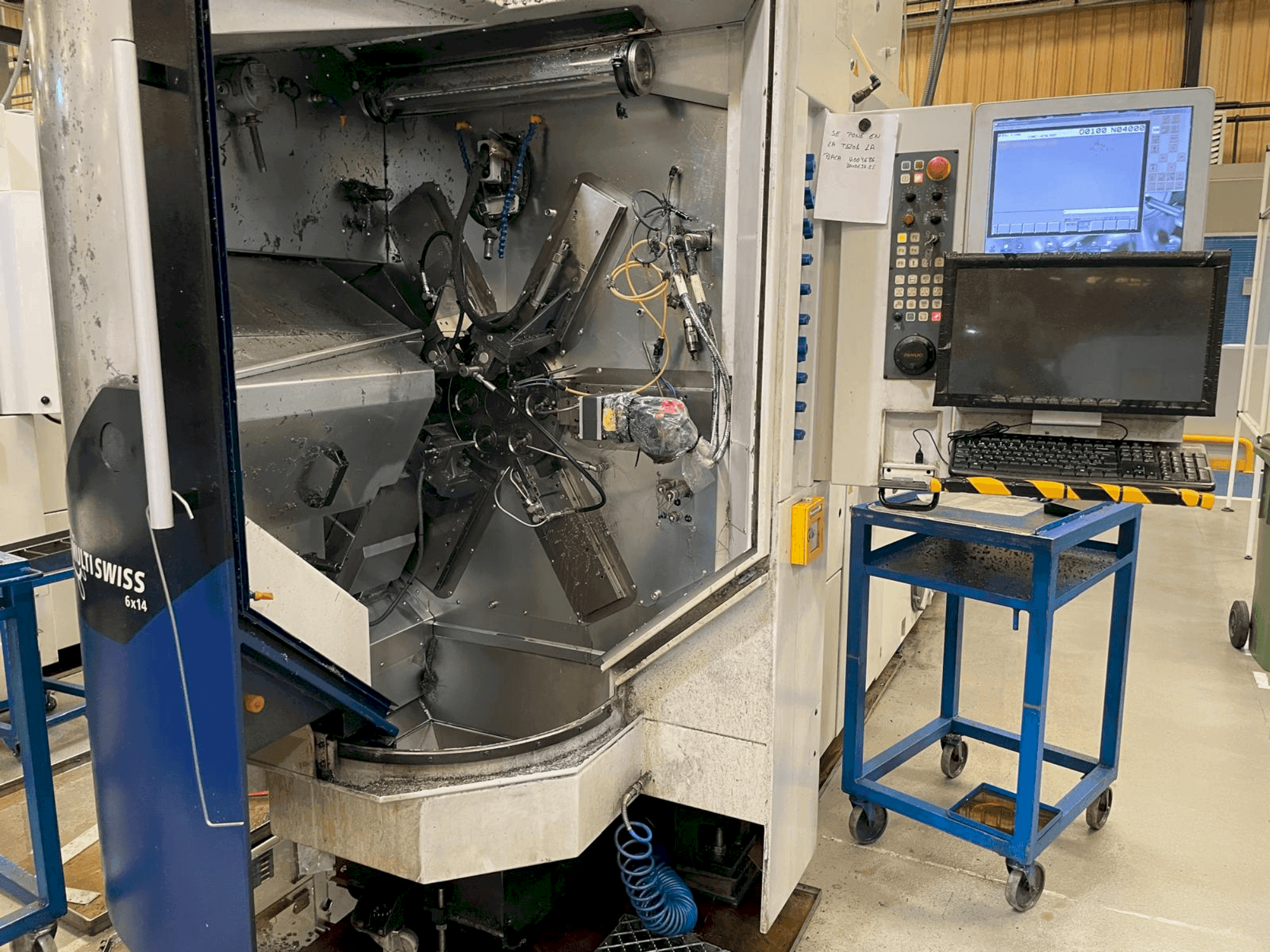 Koneen TORNOS MultiSwiss 6x14 etunäkymä