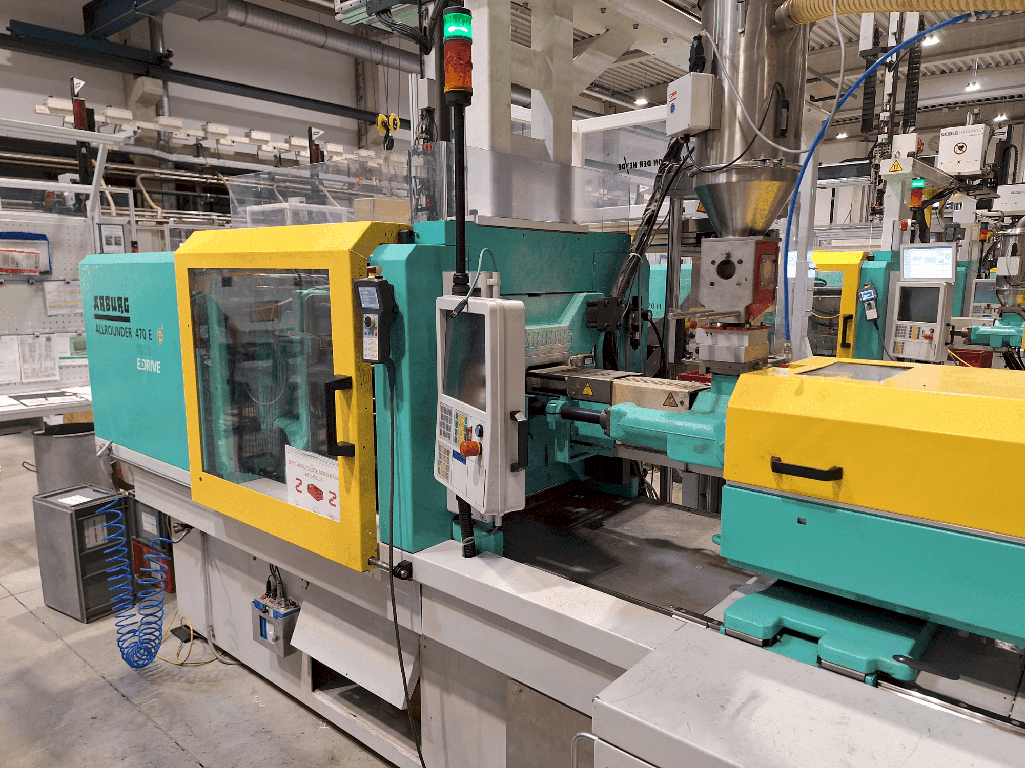 Koneen Arburg 470 E 1000-700 (2011) etunäkymä