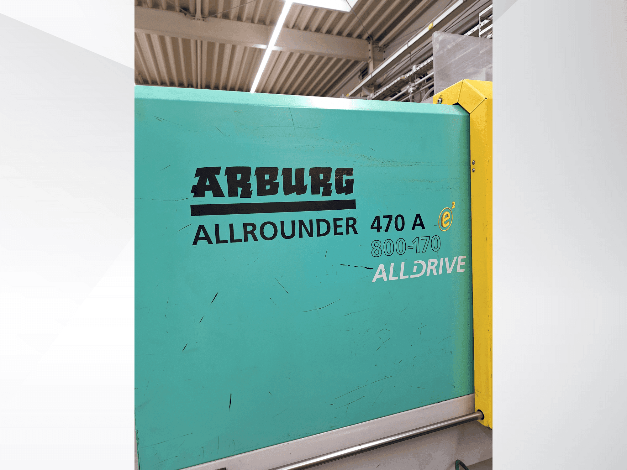 Koneen Arburg 470 A 800-170 etunäkymä