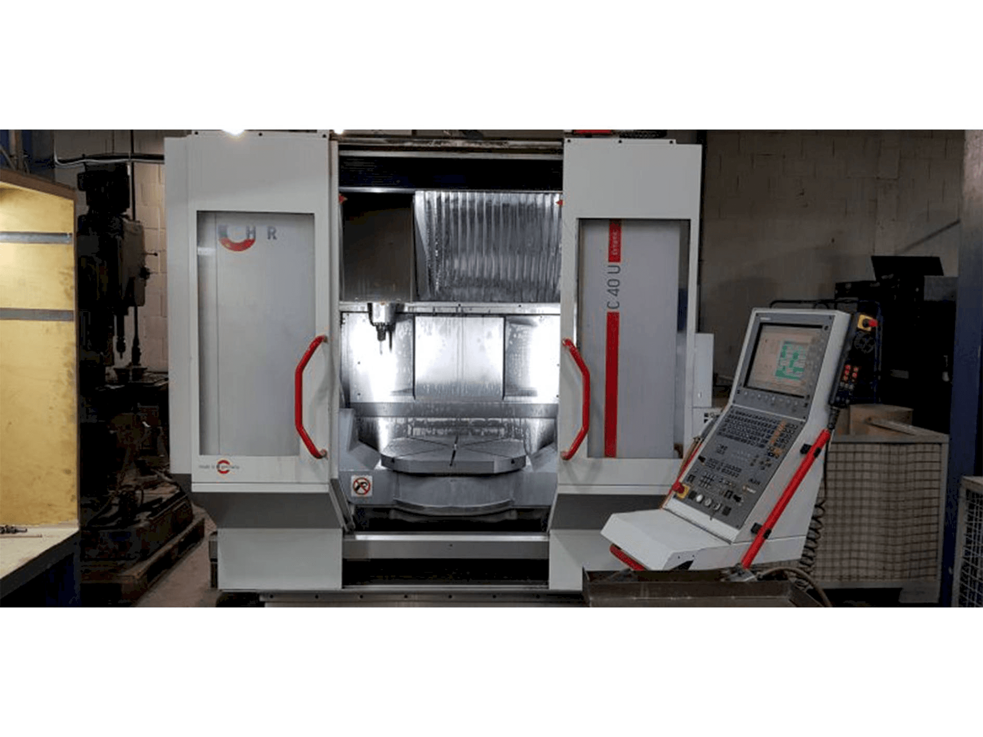 Koneen HERMLE C40 U MT etunäkymä