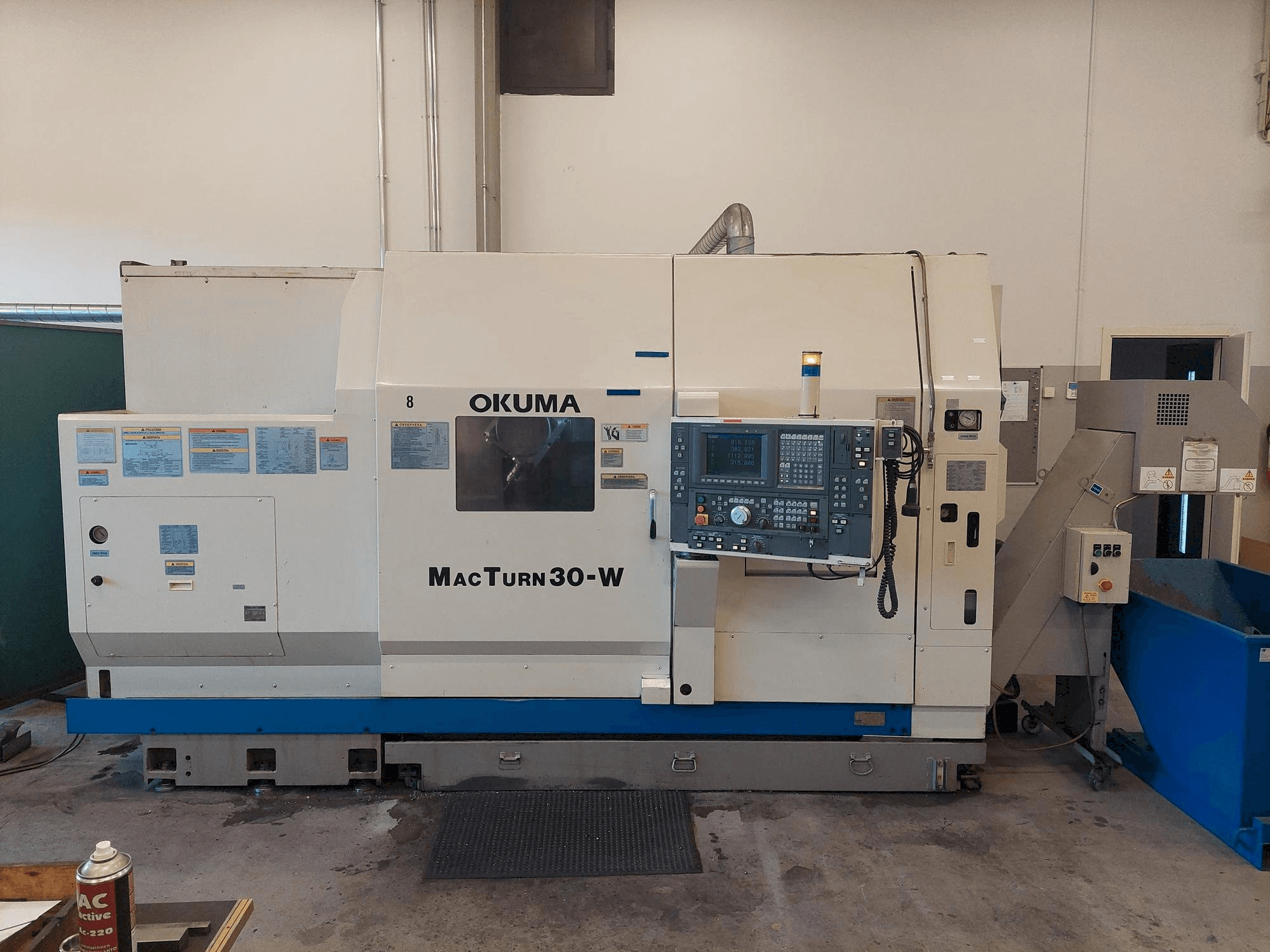 Koneen Okuma Macturn 30 etunäkymä