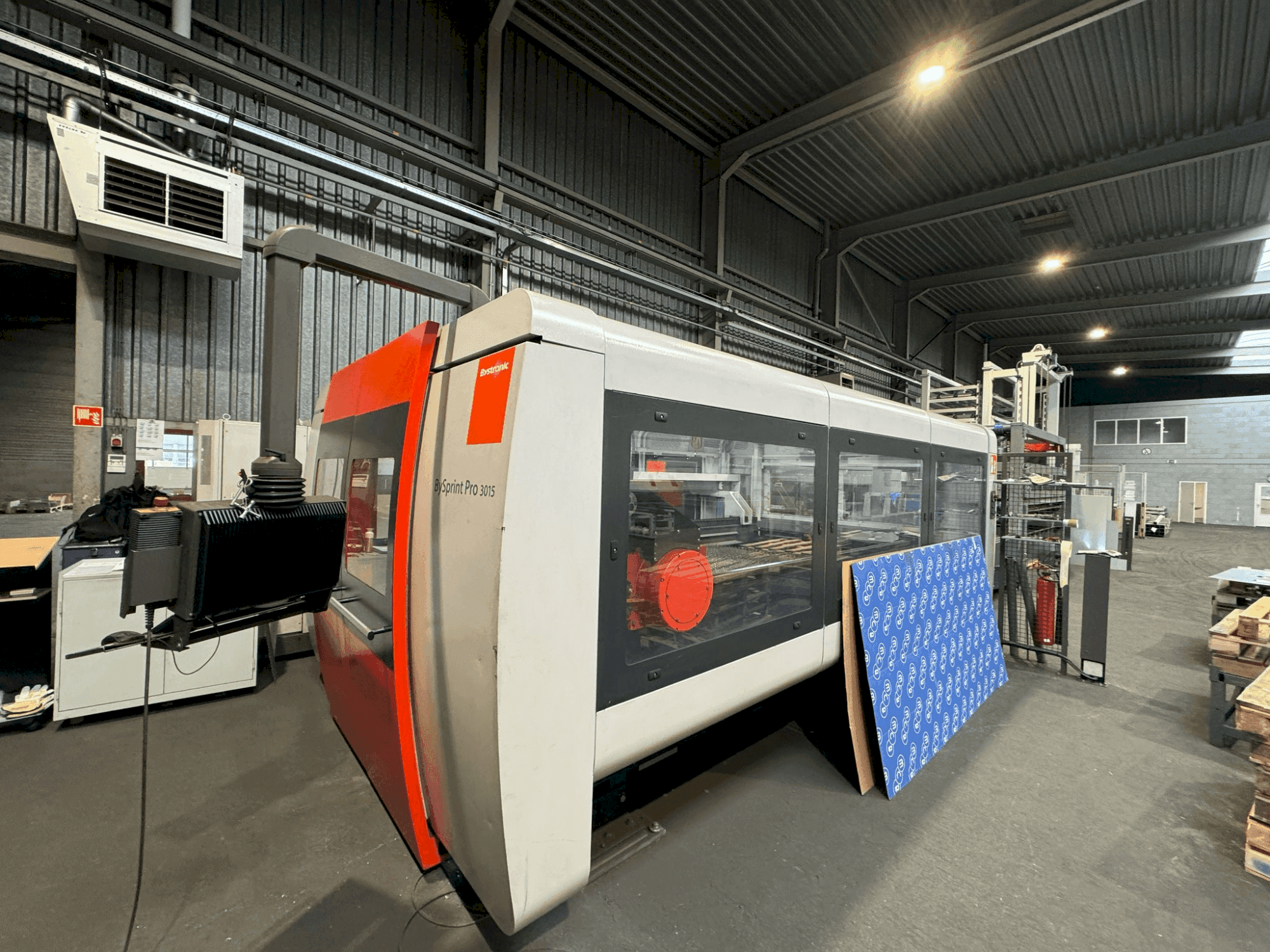 Koneen Bystronic BySprint Pro 3015 etunäkymä