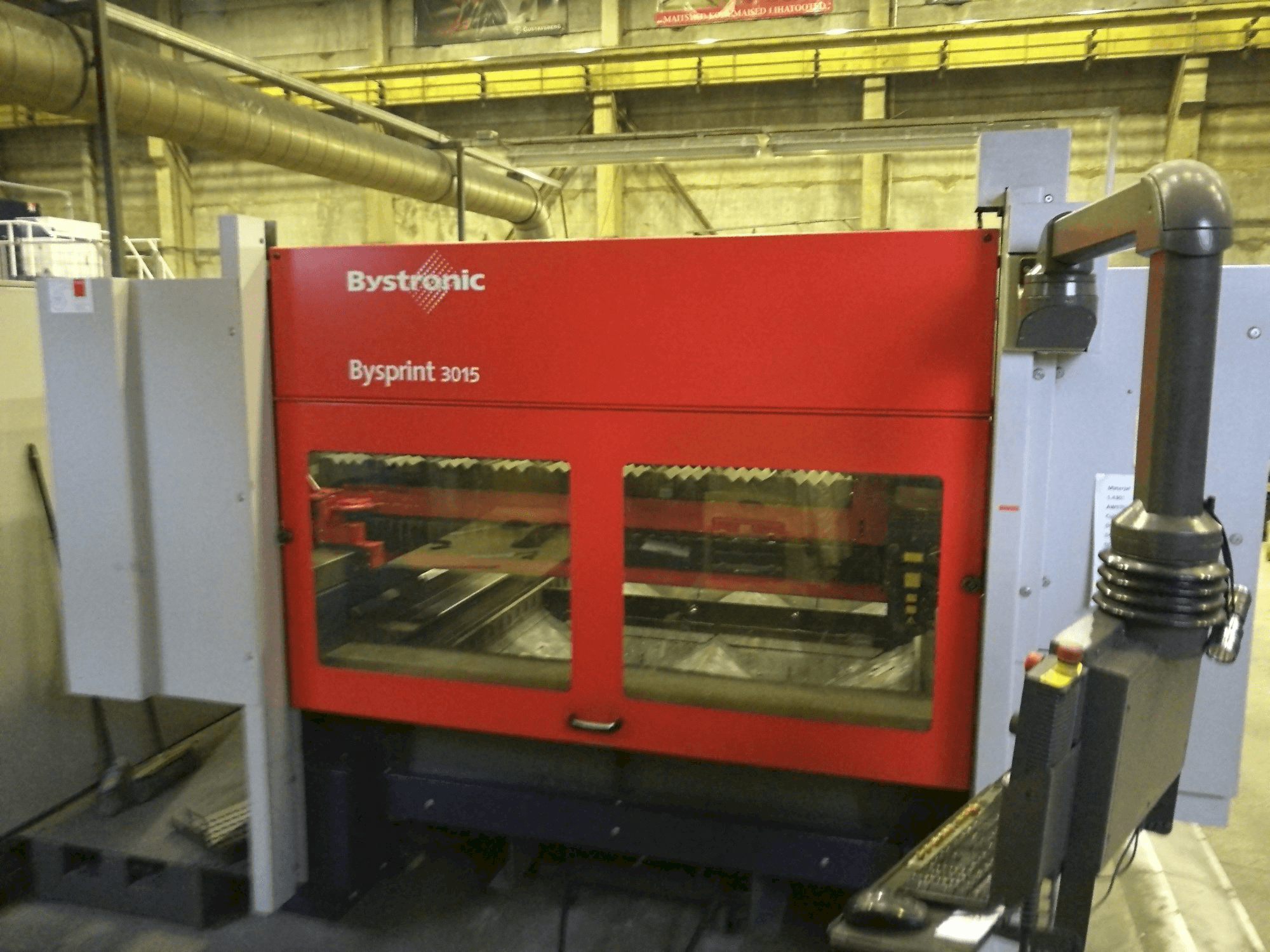 Koneen Bystronic Bysprint 3015 etunäkymä